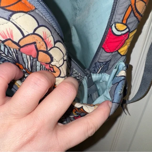 Vera Bradley Quilted Essential Compact Backpack - Picture 9 of 10